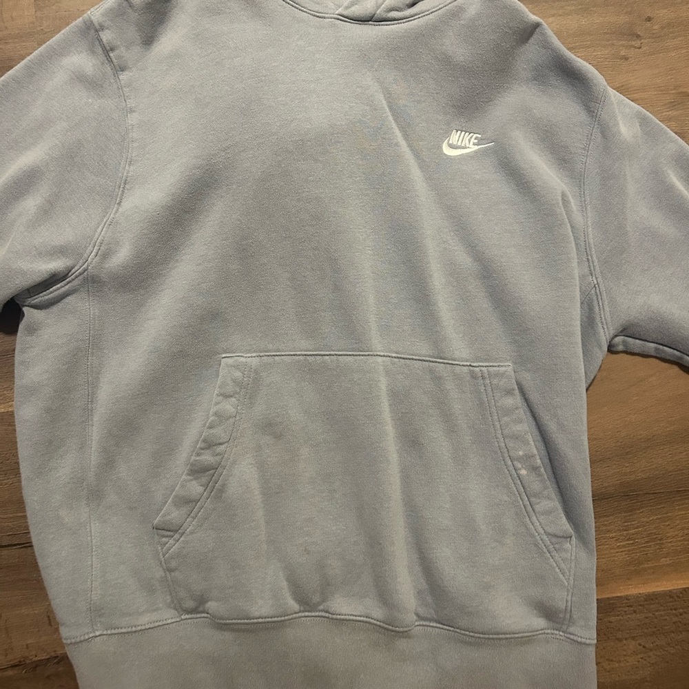 Large blue Nike hoodie
